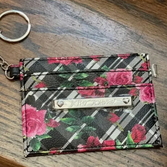 Betsey Johnson " BLACK PATENT CHRISTMAS 2022 CAT” MINI BACKPACK SET Collectable - Picture 3 of 10